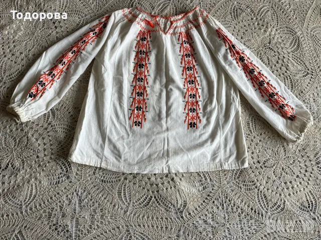 Автентична къса риза от народна носия