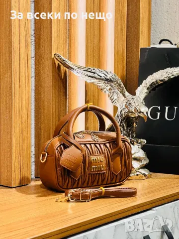 Miu Miu Дамска Чанта Миу Миу - Налични Различни Цветове Код D1872, снимка 5 - Чанти - 49159381