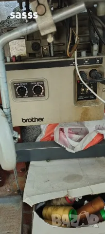 Продава се професионална шевна машина Brother Exedra, снимка 3 - Шевни машини - 56085465