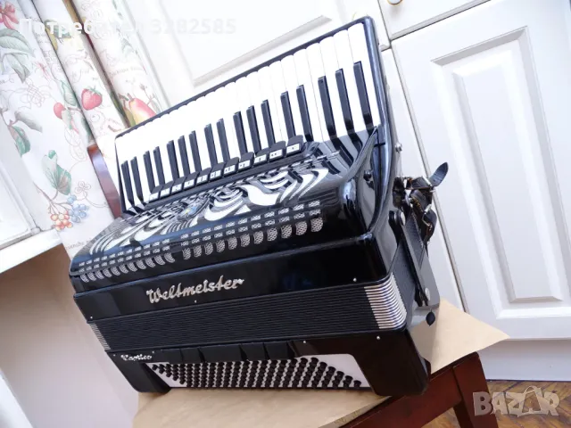 Акордеон Велтмайстер Каприче 120 баса НОВ, снимка 5 - Акордеони - 49074505