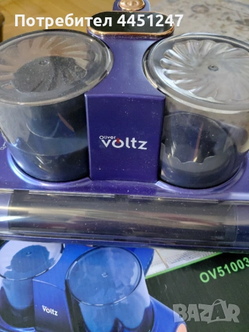 Акумулаторна прахосмукачка за почистване на акари и прах Oliver Voltz OV51003B, снимка 5 - Прахосмукачки - 54113579