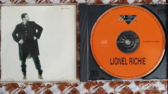 Lionel Richie - Best Ballads, снимка 3 - CD дискове - 49956920