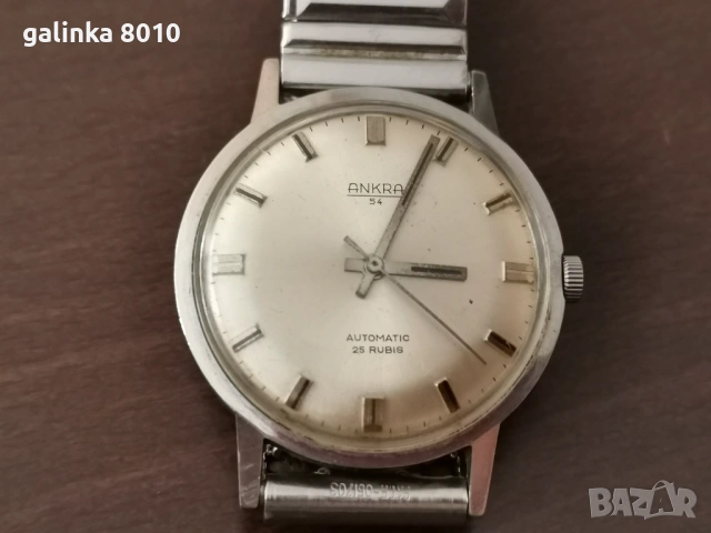 Немски Мъжки автоматичен часовник, снимка 2 - Мъжки - 53925567