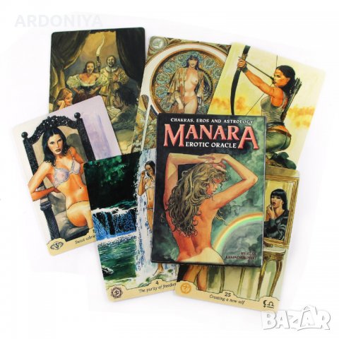 Manara Erotic Oracle - карти оракул, снимка 4 - Други игри - 39096212