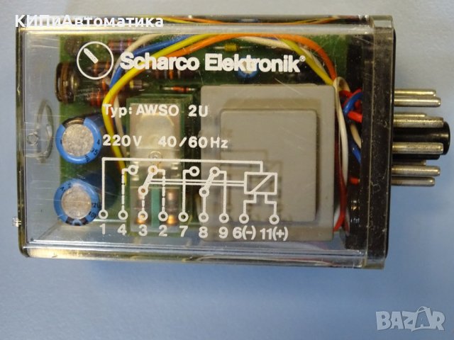 реле време Scharco Elektronik AWSO 2U, снимка 3 - Резервни части за машини - 39383320