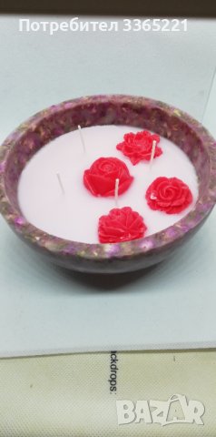 Голяма свещ , снимка 9 - Декорация за дома - 44431866