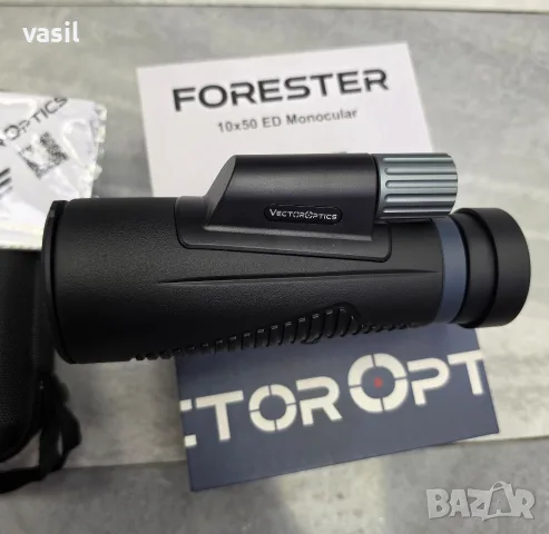 Vector Optics Forester 10x50 ED – професионален монокъл, снимка 3 - Екипировка - 55920363
