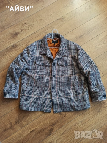 Дамска карирана риза-яке овършърт, снимка 12 - Якета - 53204650