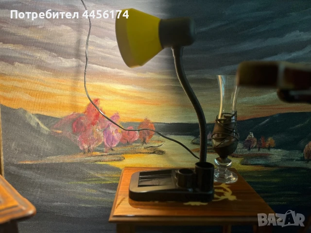 Ретро настолна лампа  1970-1980 , снимка 2 - Настолни лампи - 50511184