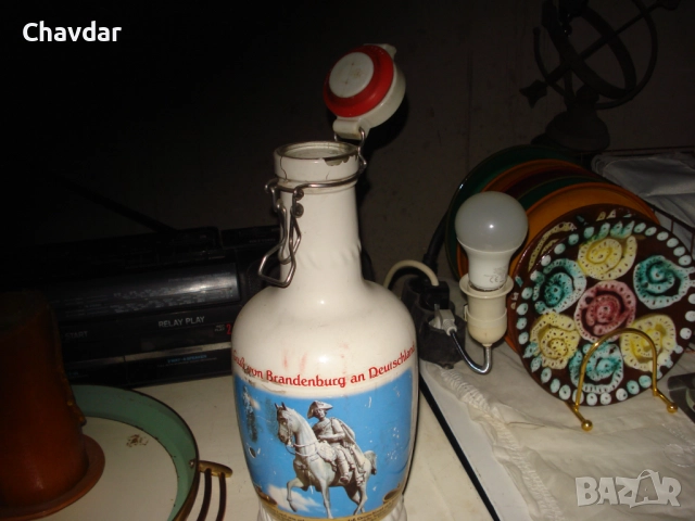 Порцеланови немски големи бутилки, снимка 4 - Антикварни и старинни предмети - 52570134