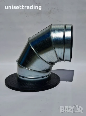 Коляно за аспирация ф250 поцинковано , снимка 4 - Други машини и части - 37992709