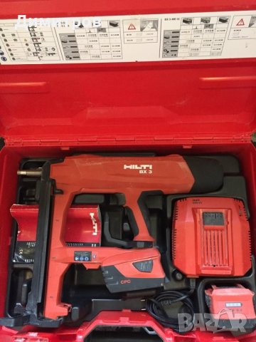 Hilti Хилти безкабелен уред за закрепване BX 3 Bluetooth , снимка 1 - Куфари с инструменти - 37770973