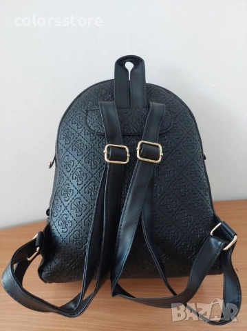 Луксозна Черна раница Guess/SG71p, снимка 5 - Раници - 51740258