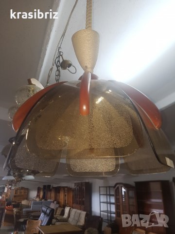 Стъклен абажур 