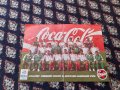 Стара футболна програма Euro 96,Coca Cola,Национален отбор България, снимка 1