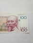 БЕЛГИЯ Банкнота 100 франка , снимка 2