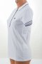 Бяла дамска блуза от памук с контрастни детайли Sir Raymond Tailor - S, снимка 3