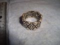 ОРНАМЕНТИРАН СРЕБЪРЕН МОДЕН АРТ ПРЪСТЕН SEZGIN СРЕБРО 925 МАРКОВ СЕЗГИН 32593, снимка 5