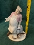Статуетка/фигурка Котарак и готвач, ЛФЗ Ломоносов, СССР, снимка 3