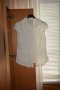 Бяла дамска памучна риза, снимка 1 - Ризи - 40083604