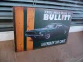 Метална табела кола 1968 Mustang GT BULLIT мустанг куршум бърза готина, снимка 2
