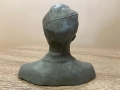 Бюст на Сергей Есенин, метал, снимка 2