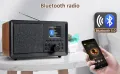 DAB+ и FM цифрово радио с Bluetooth от BIAOQINBO цветен дисплей , снимка 11