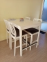 Комплект от бар маса с 4 стола EKEDALEN , снимка 1