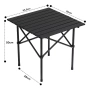 Къмпинг маса–преносима сгъваема маса, 53.5x50x50см, снимка 5