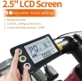 LCD дисплей SW S866 24, 36, 48V за тротинетка, електрически велосипед, водоустойчив!, снимка 4
