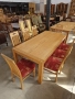 К-т Масивна Разтегателна Трапезна Маса с 8 бр.Стола-внос от Германия!, снимка 2