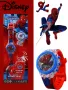 Спайдърмен Spiderman LED светещ с капаче детски дигитален ръчен часовник, снимка 1