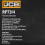 Пневматична права шлифовалка JCB RP7314, снимка 5