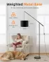 Дъговиден подов лампион Wio-Mio с дистанционно и LED крушка 9 W, снимка 3