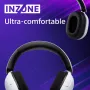 Гейминг слушалки Sony - Inzone H3, кабелни, бели, снимка 3