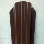 Метални профили (летви) за ограда, Цвят КАФЯВ, 1.25м, снимка 3