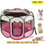 Сгъваема кошара за домашни любимци - РОЗОВА - КОД 4453, снимка 3