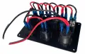 6-канален превключвателен панел с LED подсветка 12V/24V, снимка 4