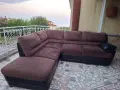 Разтегателен диван с функция сън, снимка 1
