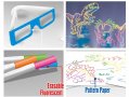 3D Детска дъска за рисуване 3D Magic Drawing Board с LED светлини, снимка 6