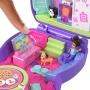 Игрален комплект Polly Pocket с аксесоари в чантичка - Кучешко пижамено парти, снимка 5