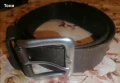 Мъжки Колан Изцяло от Естествена Кожа като Нов 110см , снимка 8