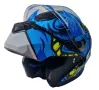 Нова каска -№245 X-ONE -Helmets- синя -А3785 -M-,цена 110,90 лв, снимка 5