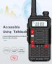 !!█▬█ █ ▀█▀ Baofeng 10R PLUS 16W 8800Mah Двубандоа радиостанция до 36 км 12м гаранци