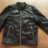 GUESS FAUX Leather Men's Jacket размер XL мъжко яке изкуствена кожа 28-57, снимка 1 - Якета - 42748732
