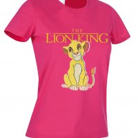 ХИТ! Дамски тениски с THE LION KING принт! Поръчай модел с твоя идея!, снимка 4 - Тениски - 29167489