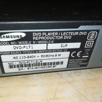 SAMSUNG DVD-P171 ВНОС SWISS 0107221125, снимка 13 - Плейъри, домашно кино, прожектори - 37255428