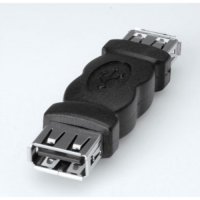 Преходник Aдаптер съединител USB женско - женско Digital One SP01431 Adaptor-changer USB A-type F-F, снимка 1 - Кабели и адаптери - 32171462