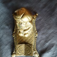 бронзова статуетка-ходжа, снимка 3 - Антикварни и старинни предмети - 29571251