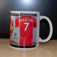 Чаша на Манчестър Юнайтед с име и номер!Футболна чаша Manchester United , снимка 3 - Фен артикули - 30552739